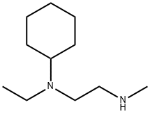 N-Cyclohexyl-N-ethyl-N'-methylethane-1,2-diamine 结构式