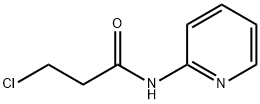 3-氯-N-吡啶-2-基-丙酰胺 结构式