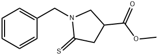 Methyl  1-Benzyl-5-thioxopyrrolidine-3-carboxylate 结构式