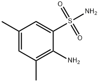 2-氨基-3,5-二甲基苯磺酰胺 结构式