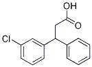 3-(3-氯苯基)-3-苯基-丙酸 结构式