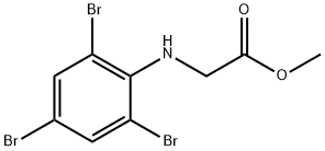 methyl [(2,4,6-tribromophenyl)amino]acetate 结构式