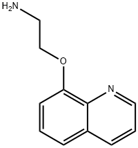 [2-(喹啉-8-氧基)乙基]胺二盐酸盐 结构式