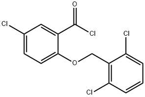 5-chloro-2-[(2,6-dichlorobenzyl)oxy]benzoyl chloride