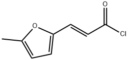 (E)-3-(5-甲基-2-呋喃)丙烯酰氯 结构式