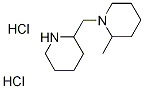 2-Methyl-1-(2-piperidinylmethyl)piperidinedihydrochloride 结构式