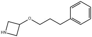 3-(3-苯基丙氧基)氮杂环丁烷 结构式