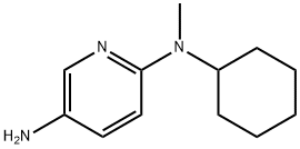 N2-Cyclohexyl-N2-methyl-2,5-pyridinediamine 结构式