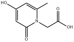 (4-Hydroxy-6-methyl-2-oxo-2H-pyridin-1-yl)-acetic acid 结构式