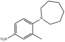 4-(氮杂-1-基)-3-甲基苯胺 结构式