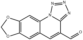 7,9-Dioxa-1,2,3,10b-tetraaza-dicyclopenta[a,g]-naphthalene-4-carbaldehyde 结构式