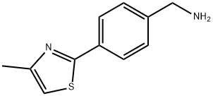 4-(4-Methyl-thiazol-2-yl)-benzylamine 结构式