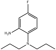 4-Fluoro-N~1~,N~1~-dipropyl-1,2-benzenediamine 结构式