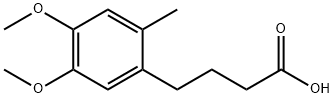 4-(4,5-Dimethoxy-2-methyl-phenyl)-butyric acid 结构式