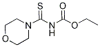 (吗啉-4-基硫代甲酰)氨基甲酸乙酯 结构式