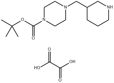 1-piperazinecarboxylic acid, 4-(3-piperidinylmethyl)-, 1,1 结构式