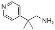 2-甲基-2-(吡啶-4-基)丙-1-胺 结构式