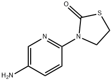 3-(5-Amino-2-pyridinyl)-1,3-thiazolan-2-one 结构式