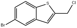 5-溴-2-(氯甲基)苯并[B]噻吩 结构式