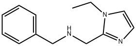 N-苄基-1-(1-乙基-1H-咪唑基-2-基)甲胺二盐酸盐 结构式