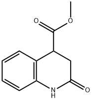 Methyl 2-oxo-1,2,3,4-tetrahydroquinoline-4-carboxylate 结构式