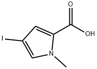 4-碘吡咯-2甲酸-1-甲基 结构式