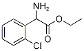 2-氨基-2-(2-氯苯基)乙酸乙酯 结构式