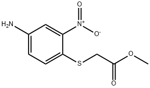 Methyl [(4-amino-2-nitrophenyl)thio]acetate 结构式