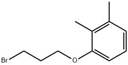 1-(3-BROMO-PROPOXY)-2,3-DIMETHYL-BENZENE 结构式