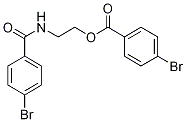 2-(4-Bromobenzamido)ethyl 4-bromobenzoate 结构式