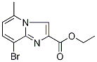 Ethyl 8-bromo-5-methylimidazo[1,2-a]pyridine-2-carboxylate 98% 结构式