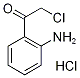 2-Aminophenacyl chloride hydrochloride 结构式