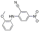 2-Cyano-2'-methoxy-4-nitrodiphenylamine, 2-[(2-Cyano-4-nitrophenyl)amino]anisole, 3-Cyano-4-[(2-methoxyphenyl)amino]nitrobenzene 结构式