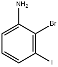 2-溴-3-碘苯胺 结构式