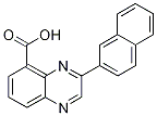 3-(Naphth-2-yl)quinoxaline-5-carboxylic acid 结构式