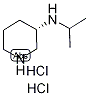 (3S)-3-[(Prop-2-yl)amino]piperidine dihydrochloride, (3S)-N-(Prop-2-yl)piperidin-3-amine dihydrochloride, (3S)-N-Isopropylpiperidin-3-amine dihydrochloride 结构式