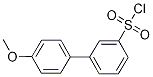 3-(4-Methoxyphenyl)benzenesulphonyl chloride 结构式