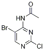 4-Acetamido-5-bromo-2-chloropyrimidine 结构式