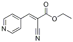 Ethyl 2-cyano-3-pyridin-4-ylacrylate 结构式