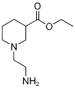 1-(2-Aminoethyl)-3-(ethoxycarbonyl)piperidine 结构式
