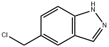 5-(氯甲基)-1氢-吲唑 结构式