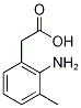 2-Amino-3-(carboxymethyl)toluene, 2-(Carboxymethyl)-6-methylaniline 结构式