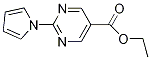 5-(Ethoxycarbonyl)-2-(1H-pyrrol-1-yl)pyrimidine, 1-[5-(Ethoxycarbonyl)pyrimidin-2-yl]-1H-pyrrole 结构式