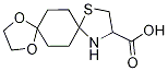 12-Aza-1,4-dioxa-9-thiadispiro[4.2.4.2]tetradecane-11-carboxylic acid 结构式