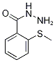 2-(Methylthio)benzoic acid hydrazide 结构式