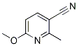 6-Methoxy-2-methylpyridine-3-carbonitrile, 3-Cyano-6-methoxy-2-methylpyridine 结构式