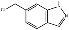 6-(氯甲基)-1氢-吲唑 结构式
