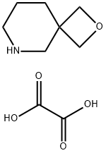 2-Oxa-6-azaspiro[3.5]nonane ethane-1,2-dioate 结构式