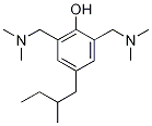 2,6-Bis[(dimethylamino)methyl]-4-(2-methylbutyl)phenol 结构式