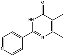 5,6-二甲基-2-(吡啶-4-基)嘧啶-4-醇 结构式